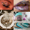 18 Boxes Nail Glitter Holographic Cosmetic Festival Chunky Sequins Laser Mirror Iridescent Flakes for Body, Nail Art Decoration